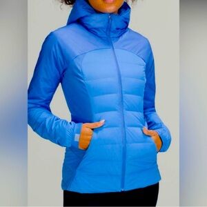 Down For It All Jacket - blue nile